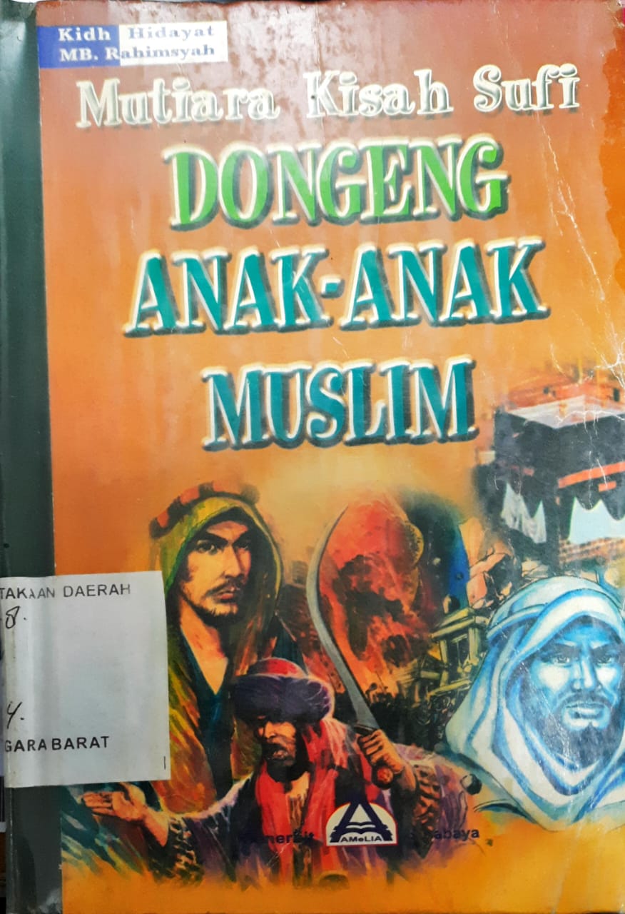 Cover Mutiara kisah sufi dongeng anak-anak muslim / Kidh Hidayat; MB. Rahimsyah