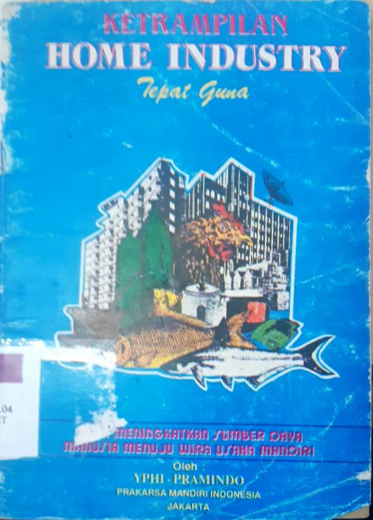 Cover Home Industry jenis barang keperluan sehari-hari
