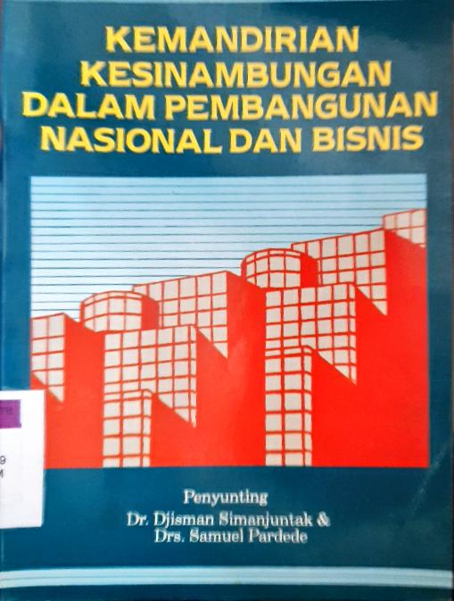 Cover Kemandirian kesinambungan dalam pembangunan nasional dan bisnis