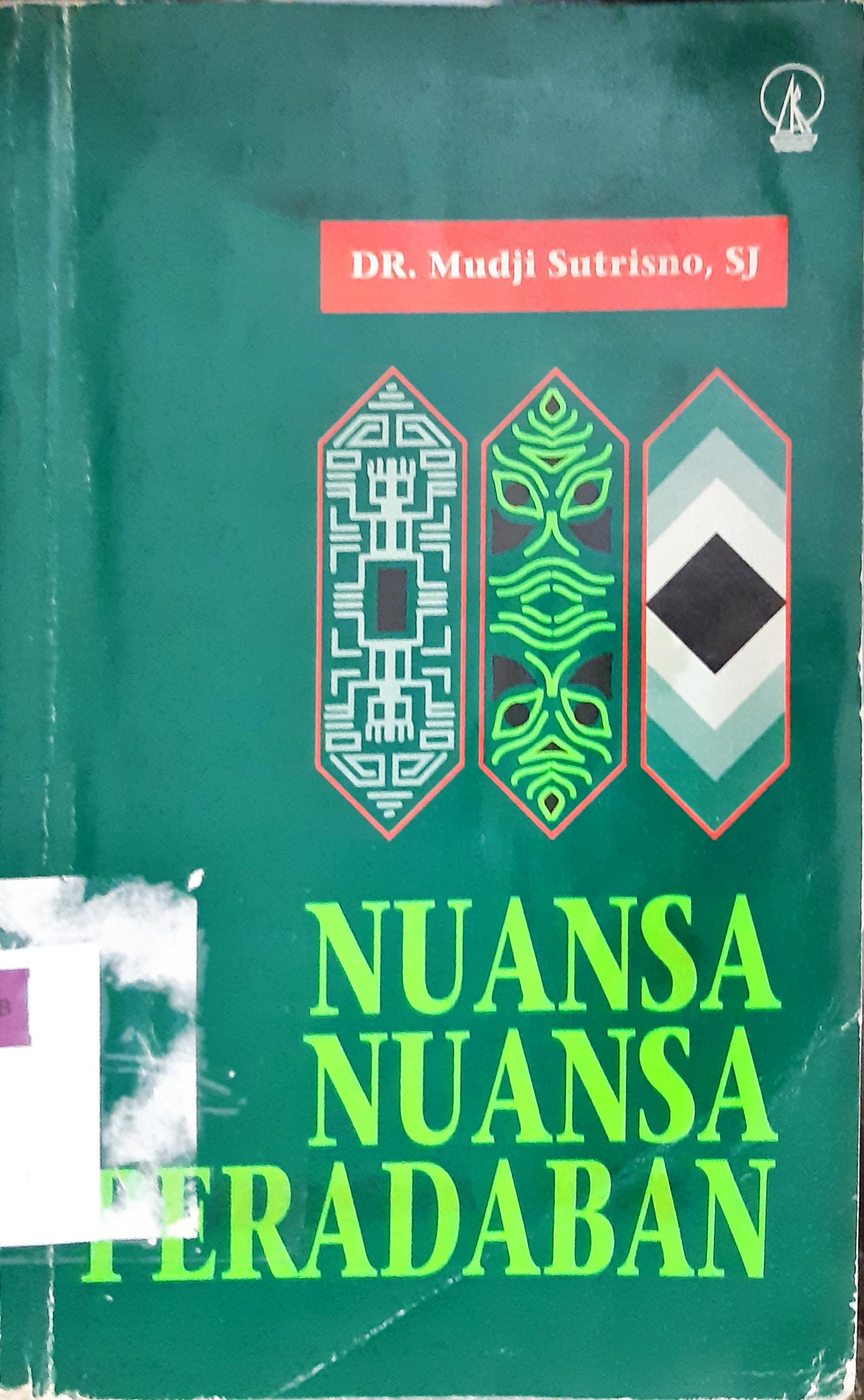 Cover Nuansa-nuansa peradaban / Mudji Sutrisno