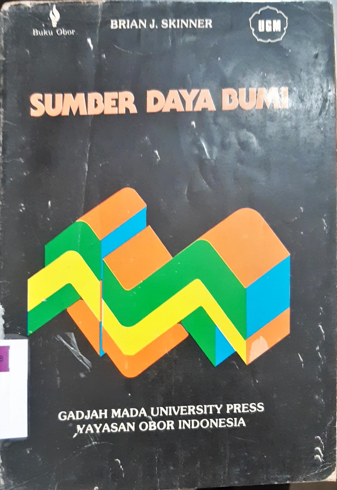 Cover Sumber daya Bumi, / Brian J.Skinner