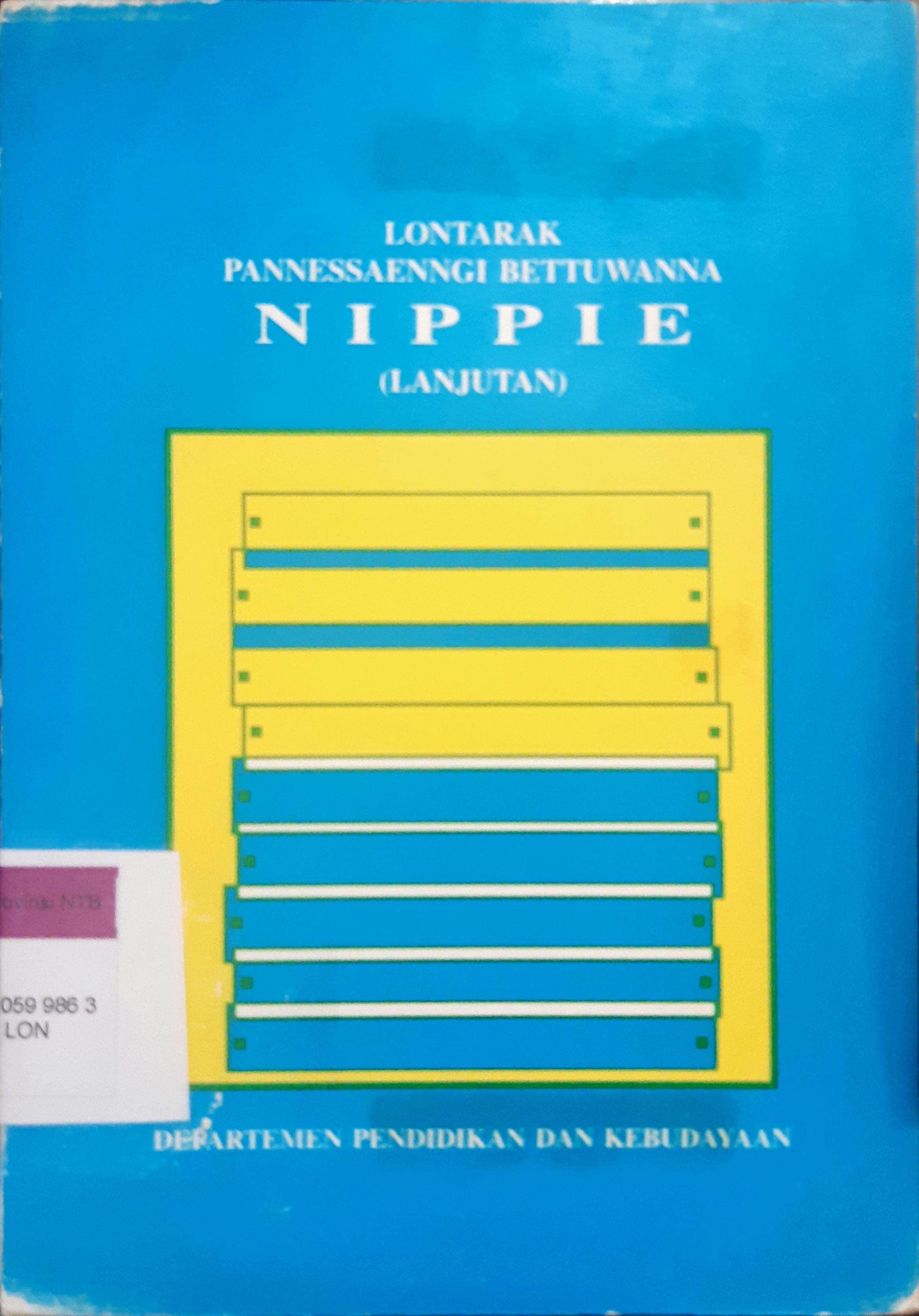 Cover Lontarak pannessaengngi bettuwanna nippie, / H.Ahmad yunus..[et al]