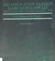 Cover Kelengkapan tarikh Nabi Muhammad shallahu Wassallam, K.H Moenawar Chalil / K.H Moenawar Chalil