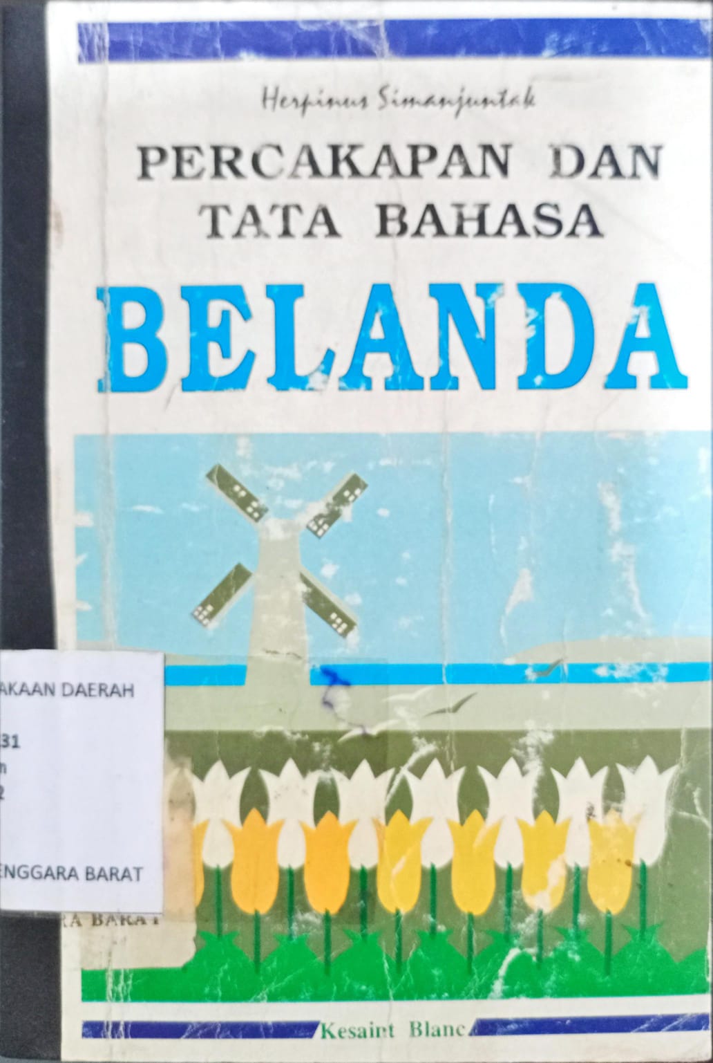 Cover Percakapan dan tata bahasa belanda / Herpinus Simanjuntak