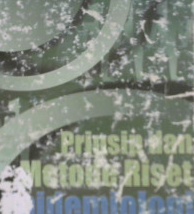 Cover Prinsip dan metode riset epidemiologi jilid 1 / Bhisma Murti