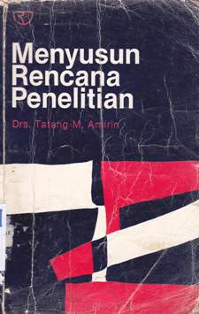 Cover Menyusun rencana penelitian / Drs. Tatang H. Amirin