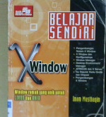 Cover Belajar sendiri x window / Imam Musthaqim