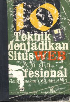 Cover Sepuluh teknik menjadikan situs web anda profesional