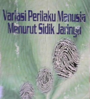 Cover Variasi Perilaku Manusia Menurut sidik jarinya, Emo Kastama A / Prof. Dr. Emo Kastam, M.Pd