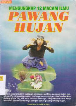 Cover Mengungkap 12 macam ilmu pawang hujan / Masruri
