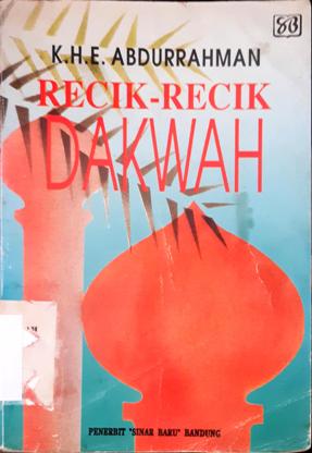 Cover Recik-recik dakwah / K. H. E. Abdurrahman