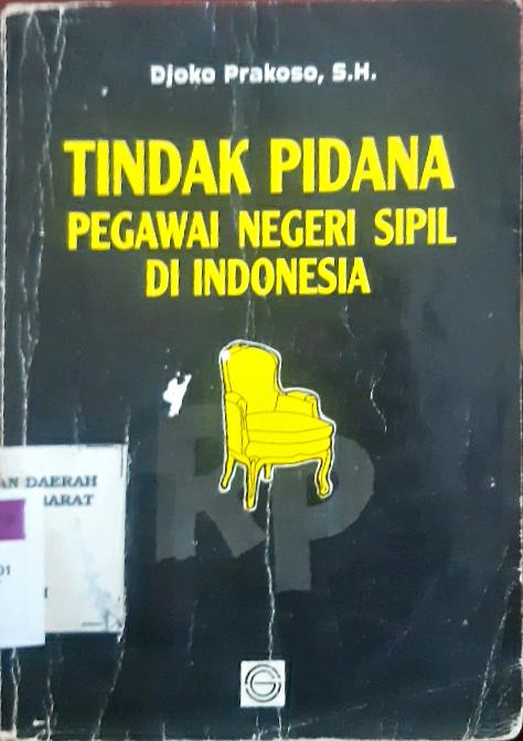 Cover Tindak pidana pegawai negeri sipil / Victor M. Situmorang