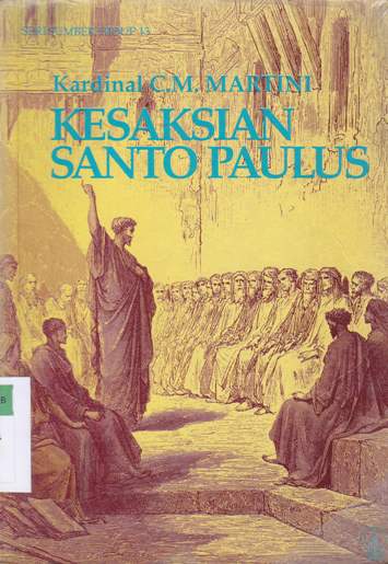 Cover Kesaksian santo paulus / Kardinal C.M. Martini
