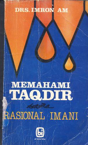 Cover Memahami takdir secara rasional imani / Imron