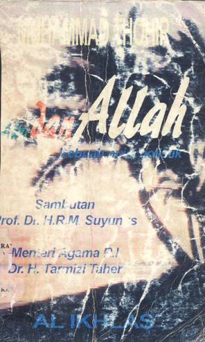 Cover aku dan Allah, sebuah puisi holistik / Muhammad Thohir