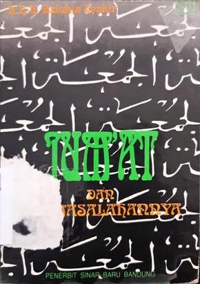 Cover Jumat dan permasalahannya / K.H.U. Balukia Syakir