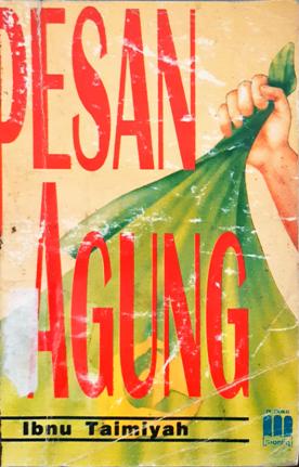 Cover Pesan Agung / Ibnu Taimiyah