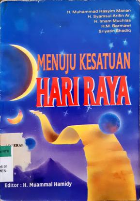 Cover Menuju kesatuan hari raya / Editor, H. Muammal Hamidy