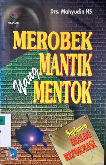 Cover Merobek mantik yang mentok / Drs.Mahyudin HS