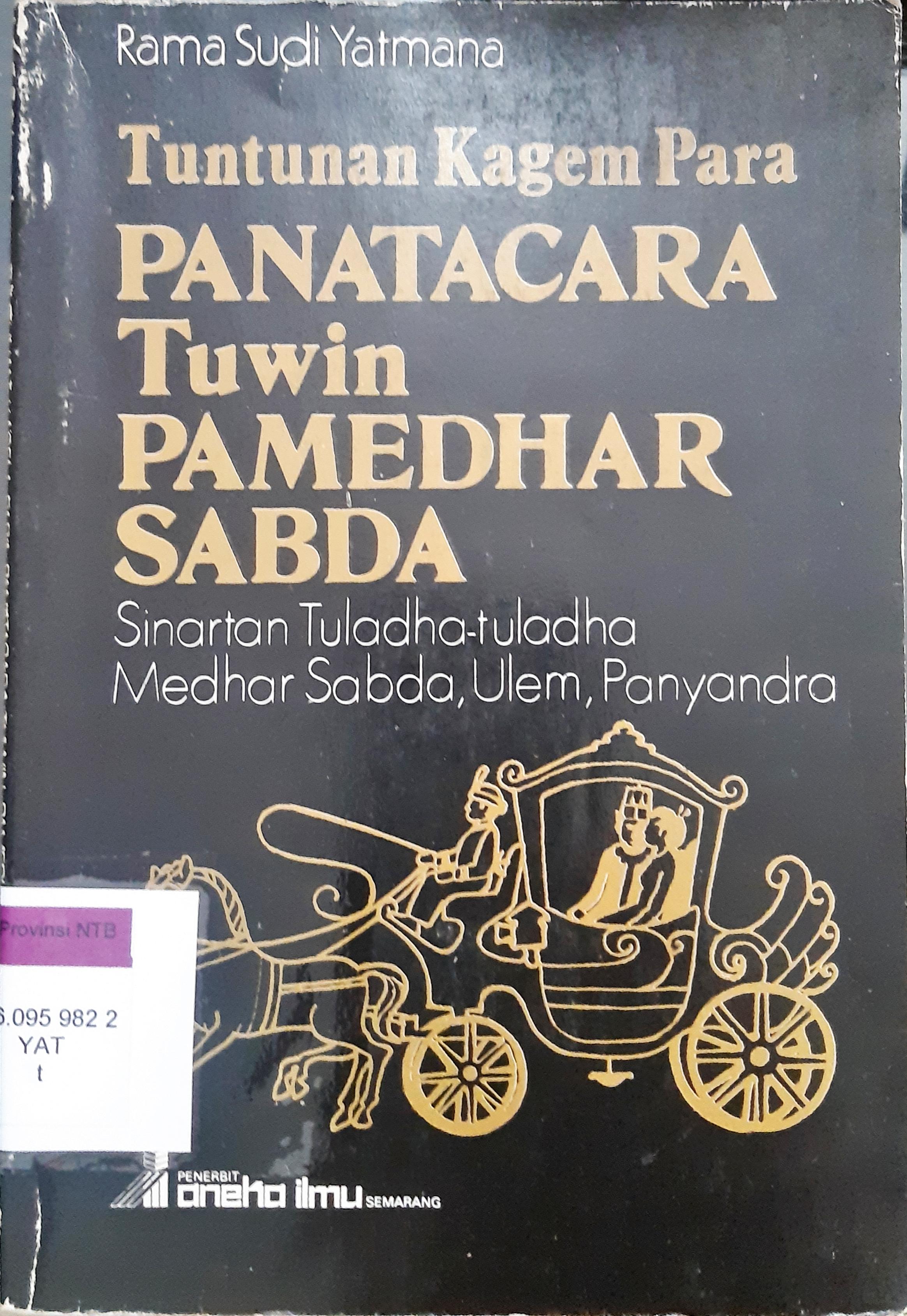 Cover Budaya masyarakat perbatasan :  Studi tentang corak dan pola interaksi sosial pada masyarakat kecamatan Langensari Propinsi Jawa Barat / Sumarsono, Toto Sucipto
