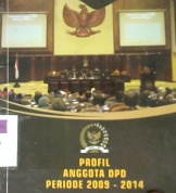 Cover Anggota DPD RI tahun 2009 - 2014 / Departemen Komunikasi dan Informatika RI