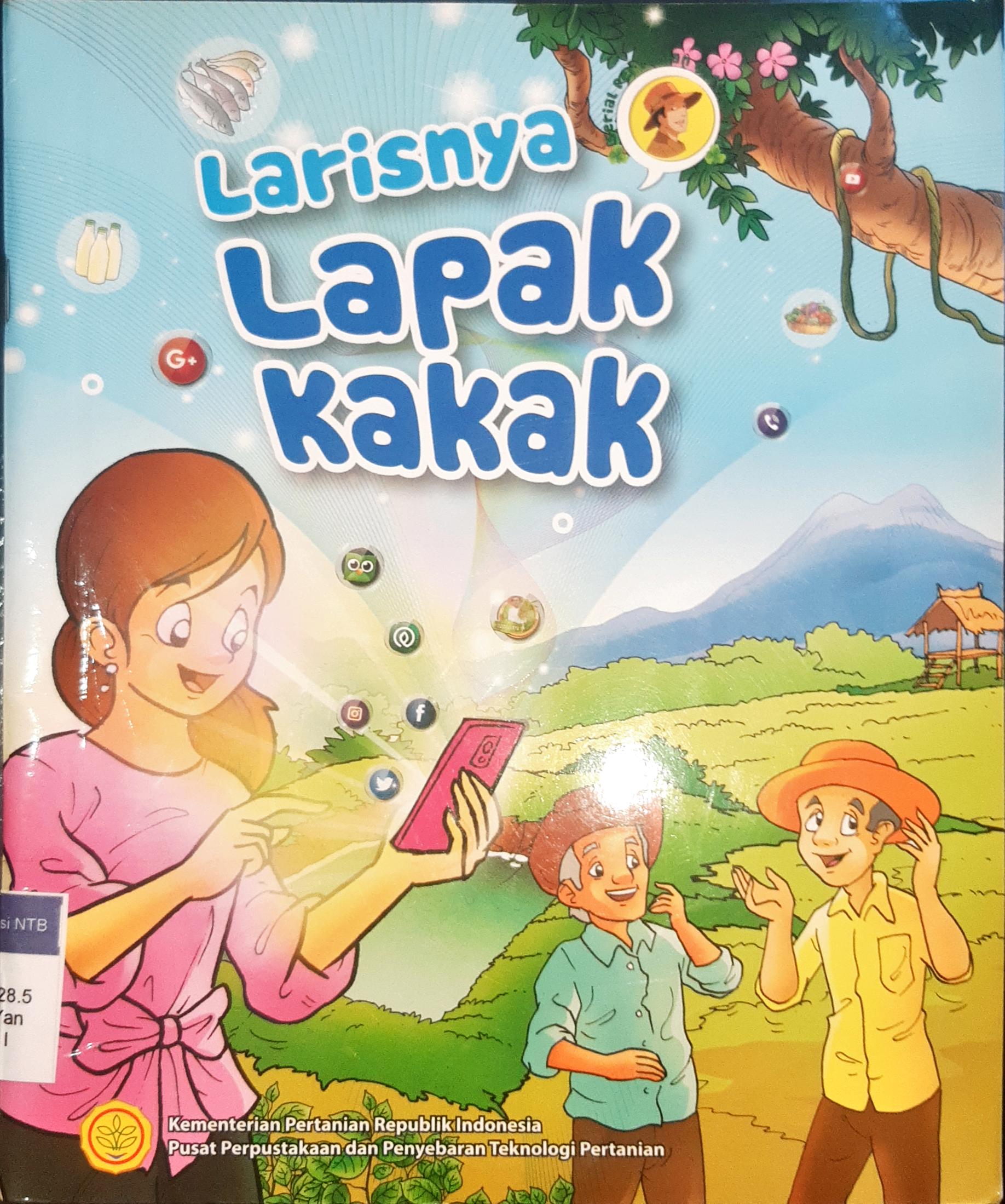 Cover Larisnya lapak kakak / Yani Trisnawati