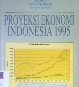 Cover Proyeksi ekonomi Indonesia 1995 / Tim Econit
