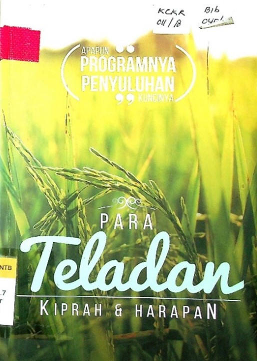 Cover Para Teladan Kiprah & Harapan :  Apapun Programnya Penyuluhan kuncinya / Syamsul Riyadi, S.TP