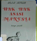 Cover Hak-hak asasi manusia :  Tanya jawab / Leah levin
