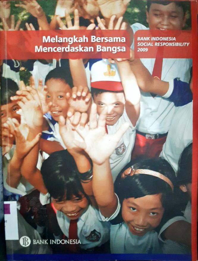 Cover Melangkah bersama mencerdaskan bangsa / Bank Indonesia