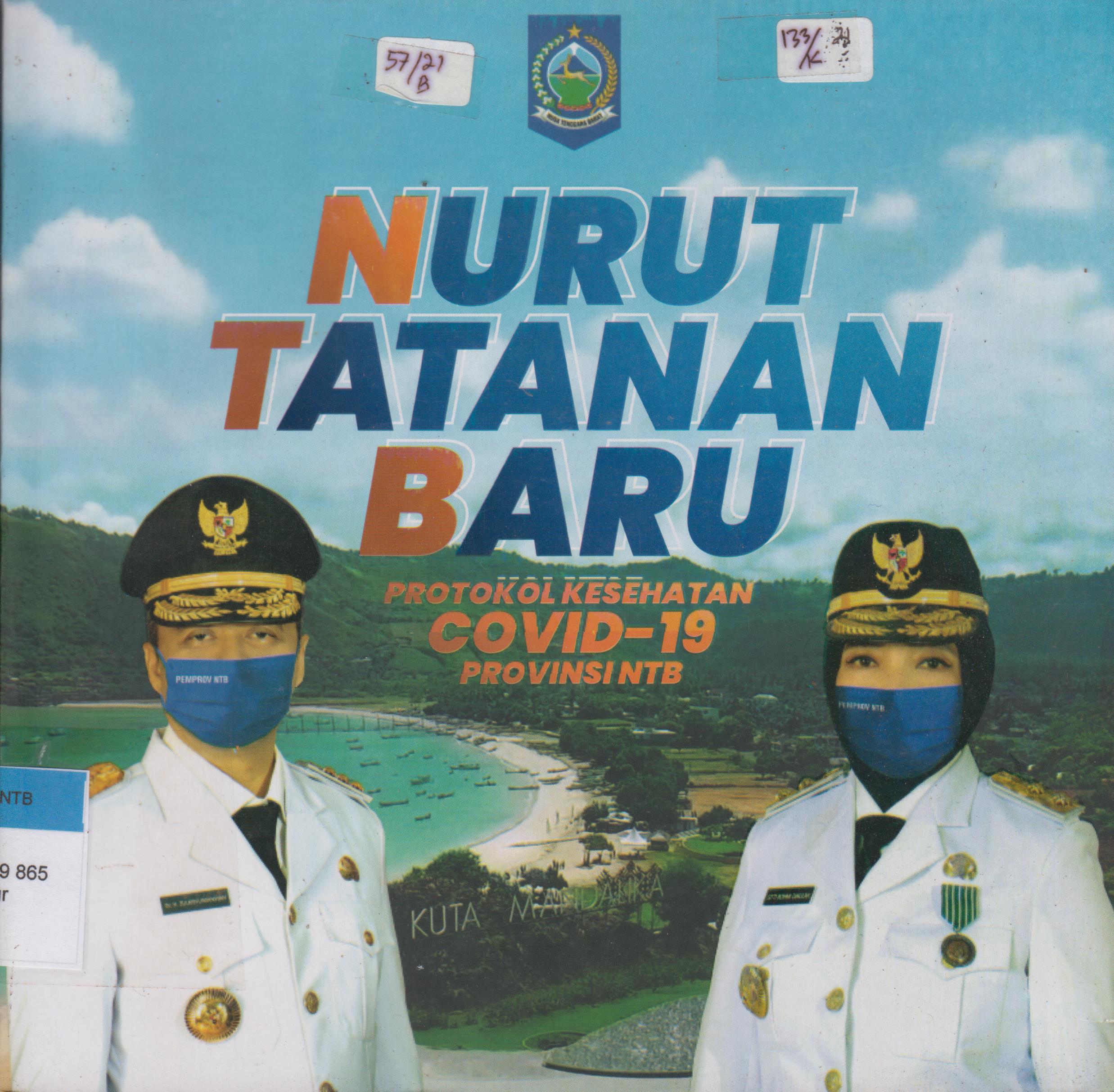 Cover Nurut tatanan baru protokol kesehatan covid-19 provinsi NTB