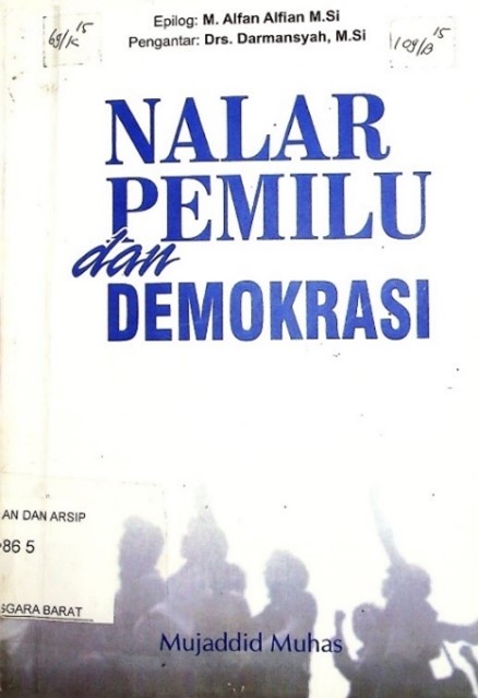 Cover Nalar Pemilu dan Demokrasi / Mujaddid Muhas