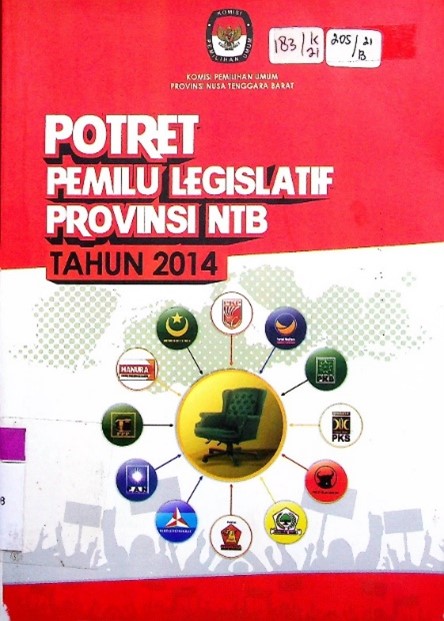 Cover Potret pemilu legislatif Provinsi NTB tahun 2014