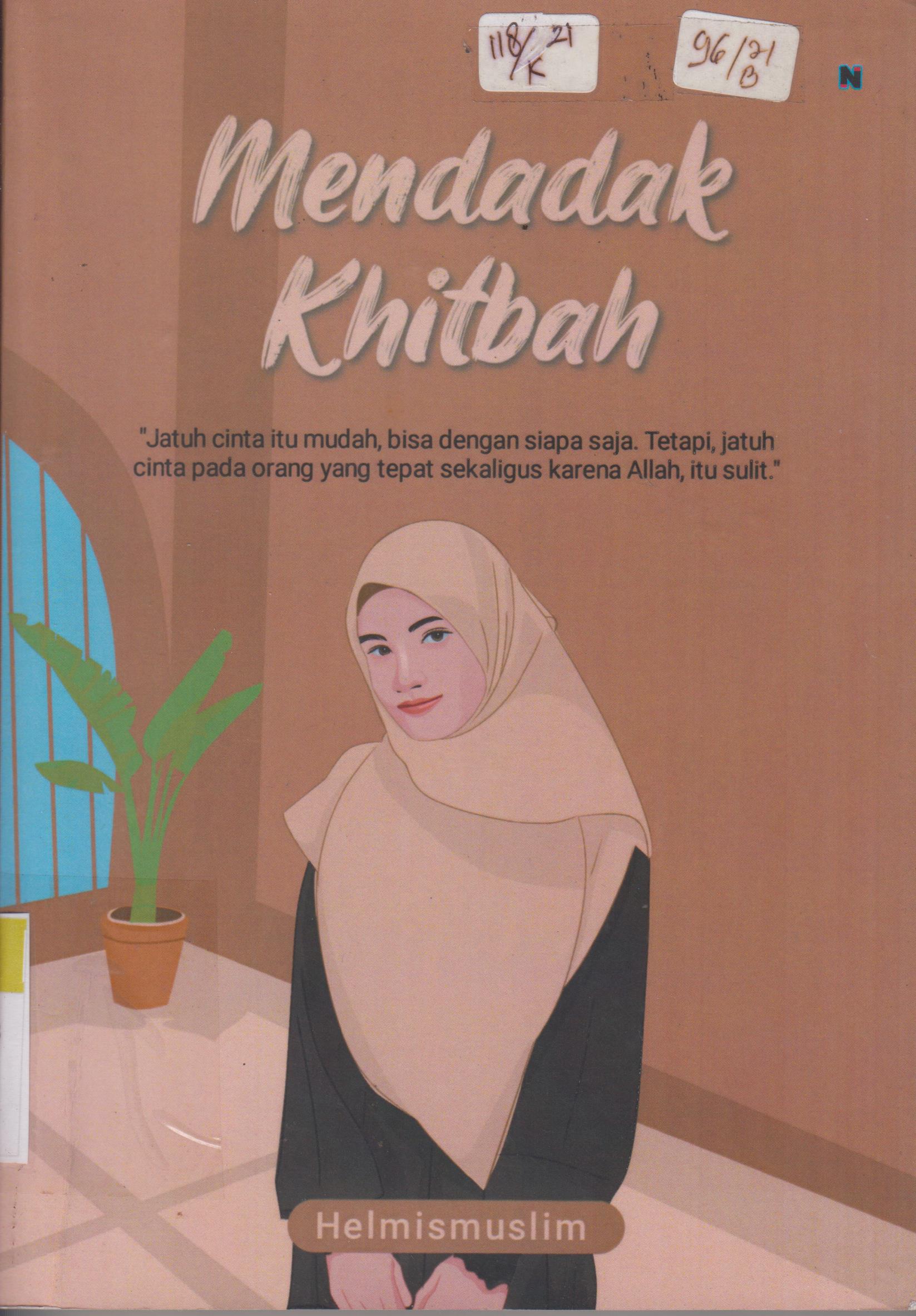 Cover Mendadak Khitbah / Helmismuslim