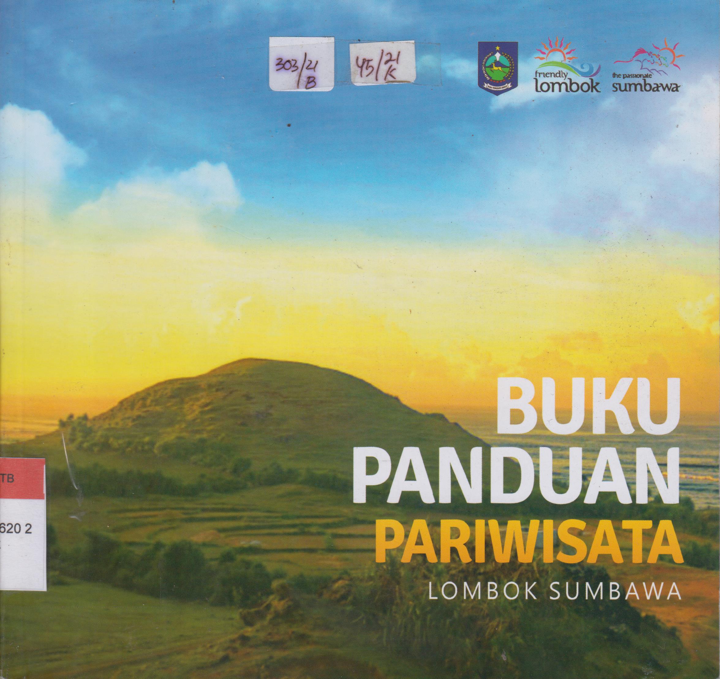 Cover Buku Panduan Pariwisata Lombok Sumbawa / Nusa Tenggara Barat, Dinas Pariwisata