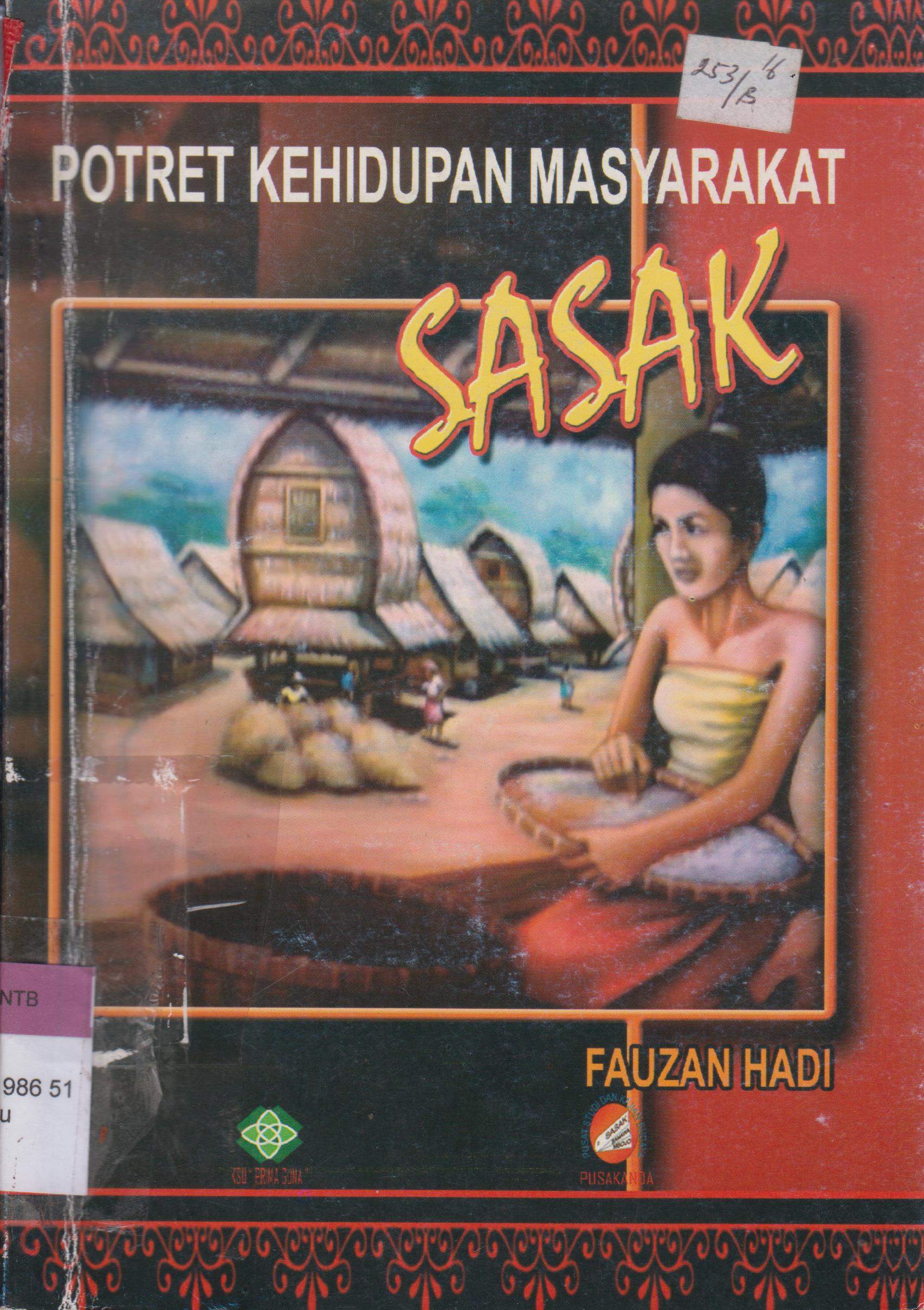 Cover Potret kehidupan masyarakat Sasak