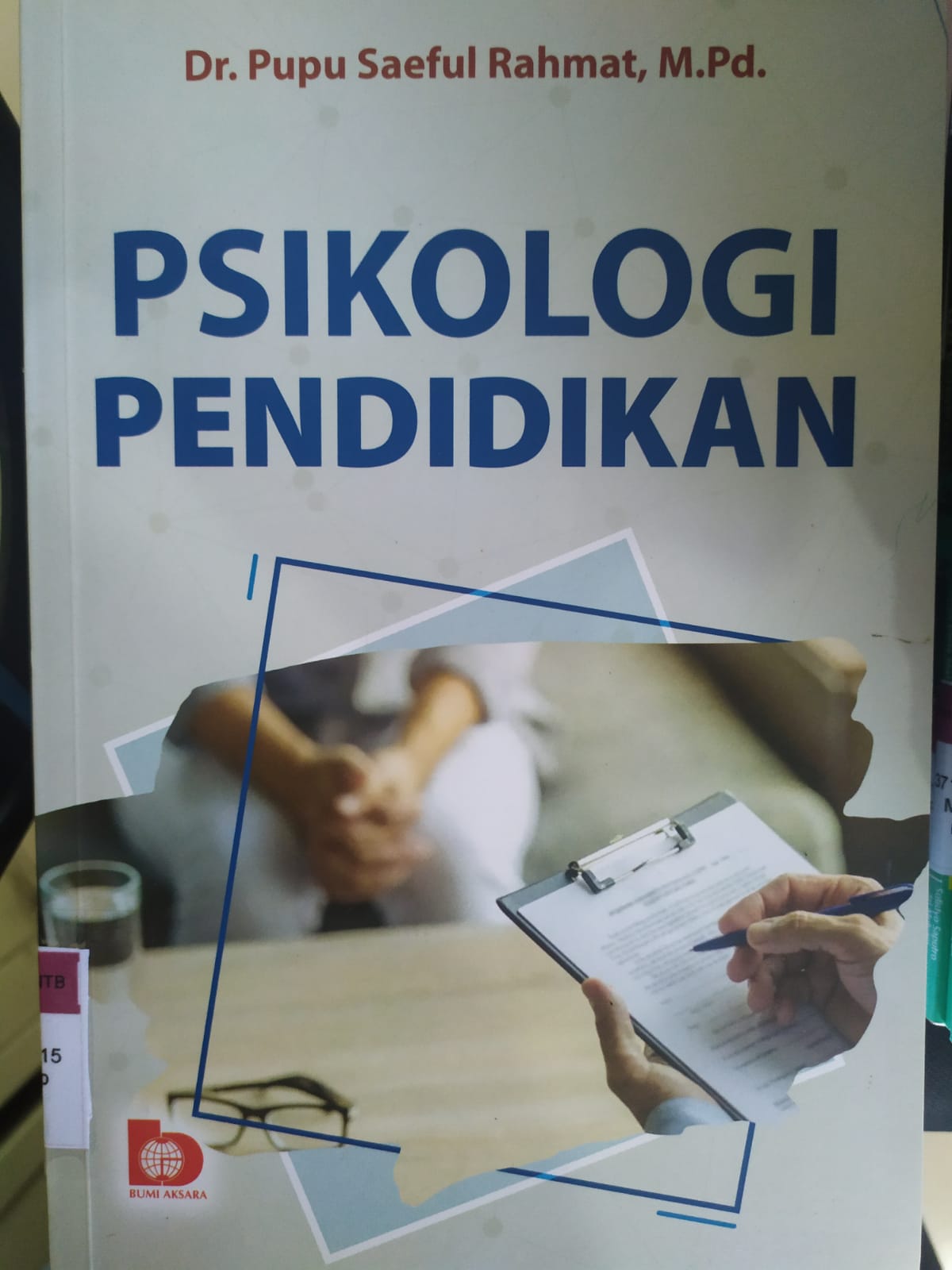 Cover Psikologi Pendidikan / Pupu Saeful Rahmat