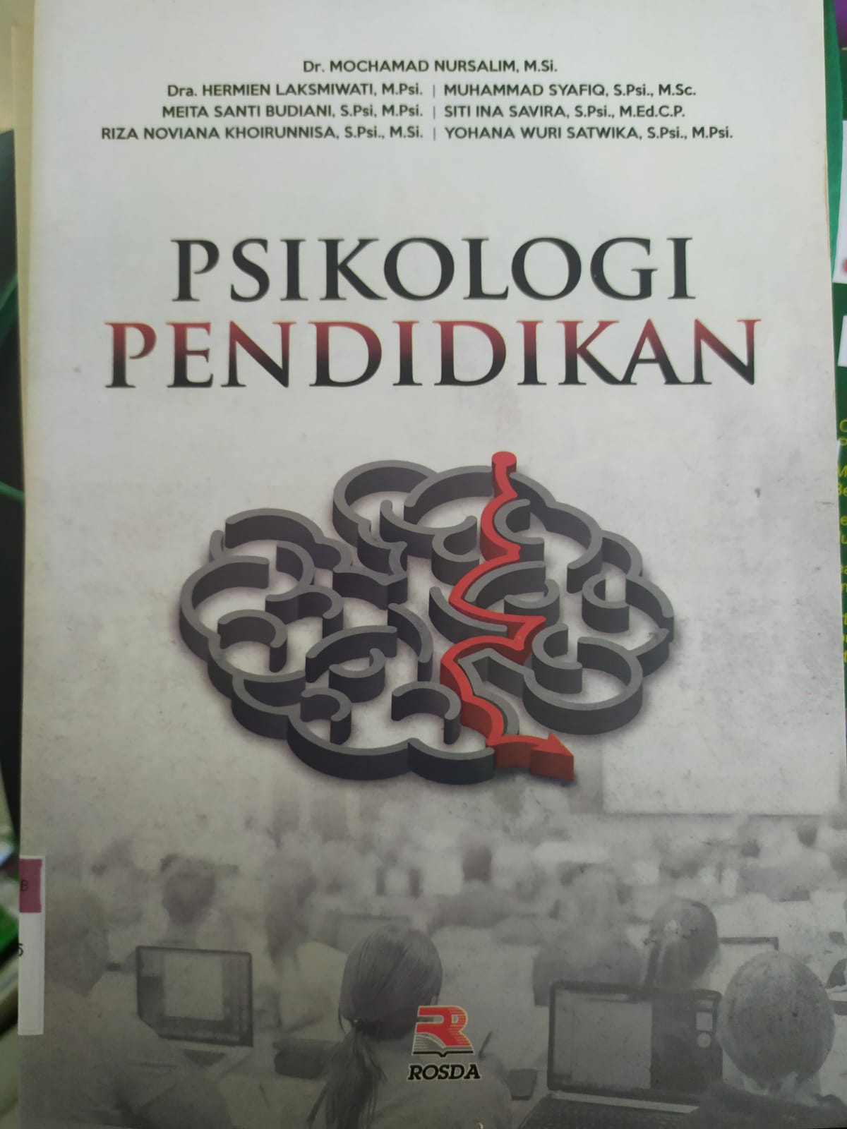 Cover Psikologi Pendidikan / Dr. Mochamad Nursalim, M.Si