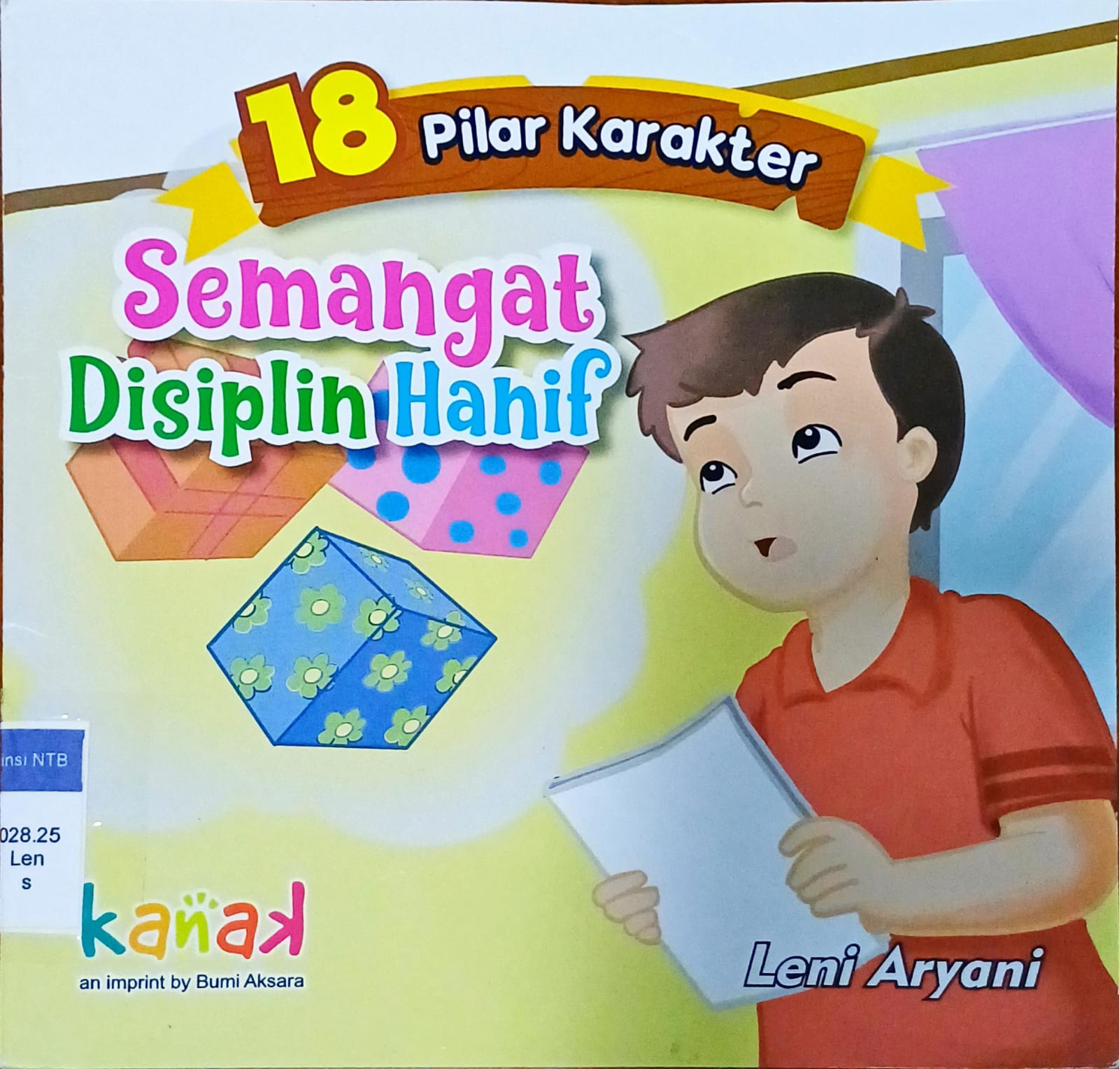 Cover 18 Pilar Karakter Semangat Disiplin Hanif
