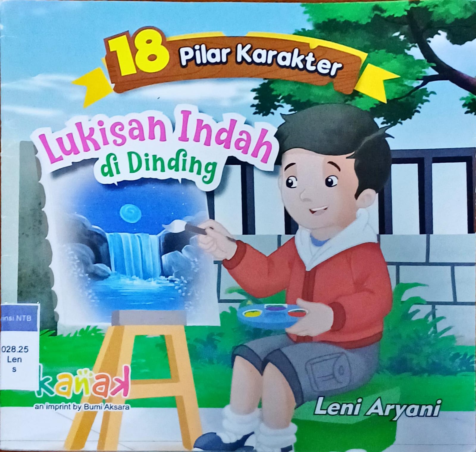 Cover 18 Pilar Karakter Lukisan Indah di Dinding