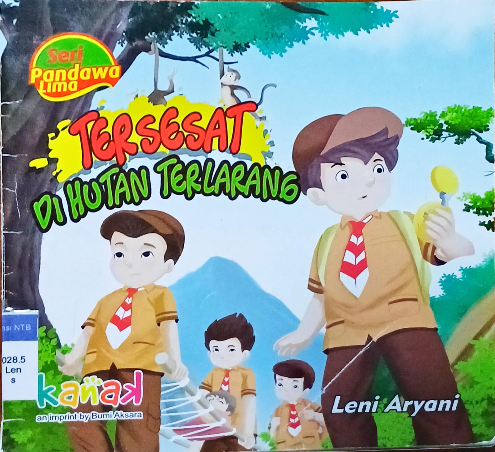 Cover Seri Pandawa Lima Tersesat di Hutan Terlarang