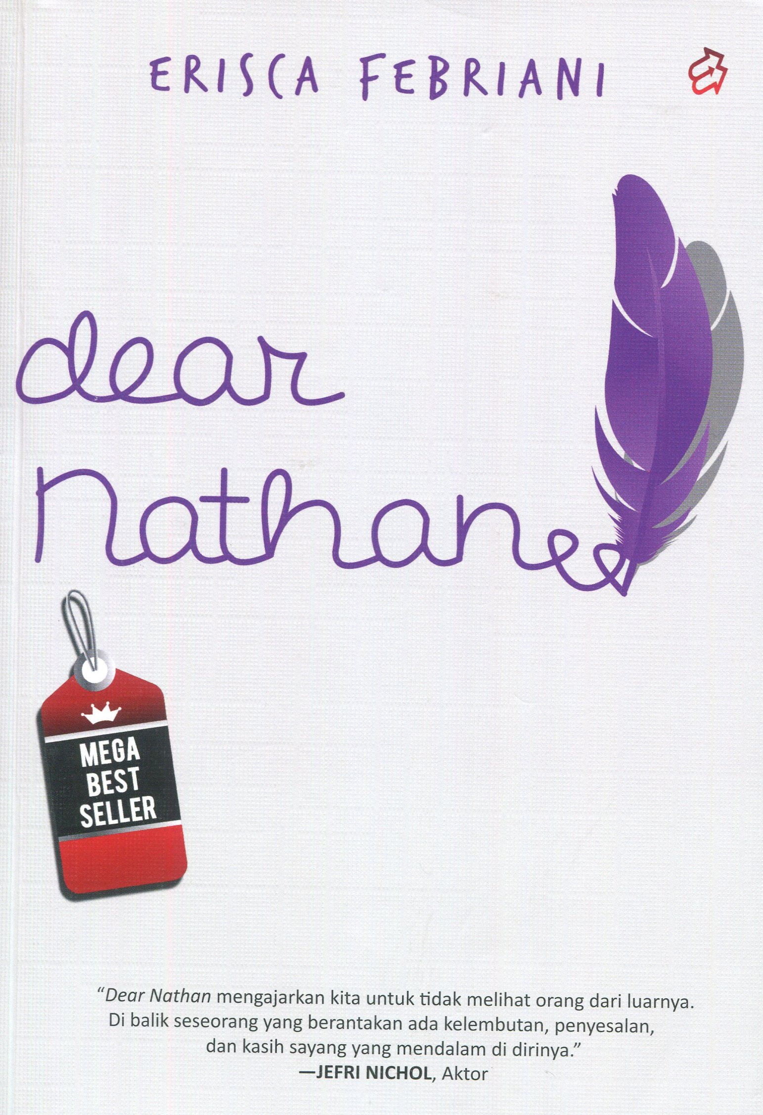 Cover Dear Nathanee / Erisca Febriani