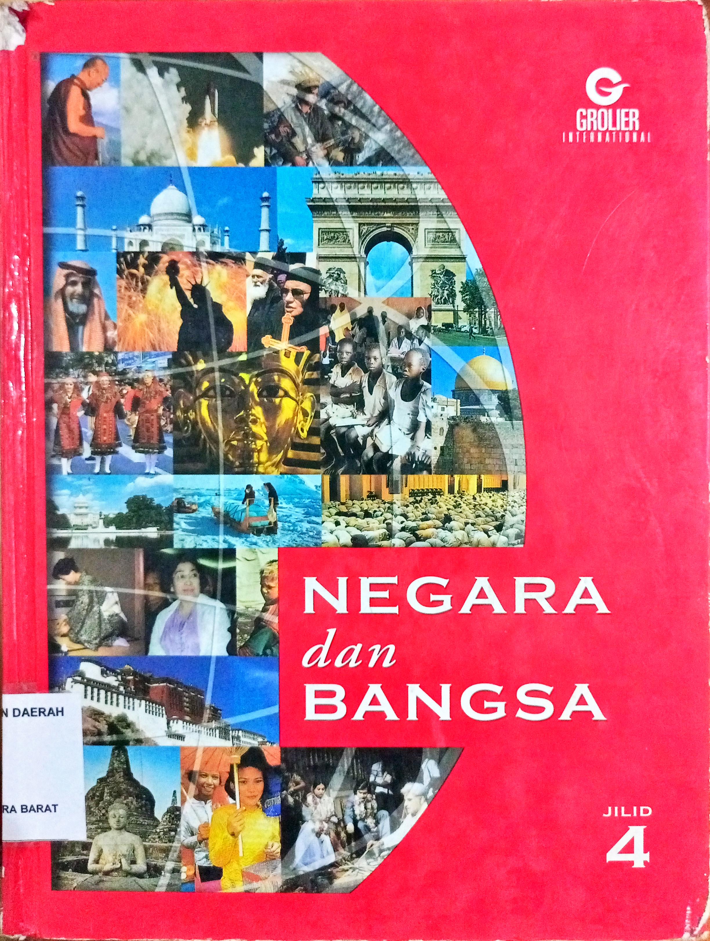 Cover Negara dan Bangsa jilid 4 :  Asia - Australia - Selandia Baru - Oseania - Eropa