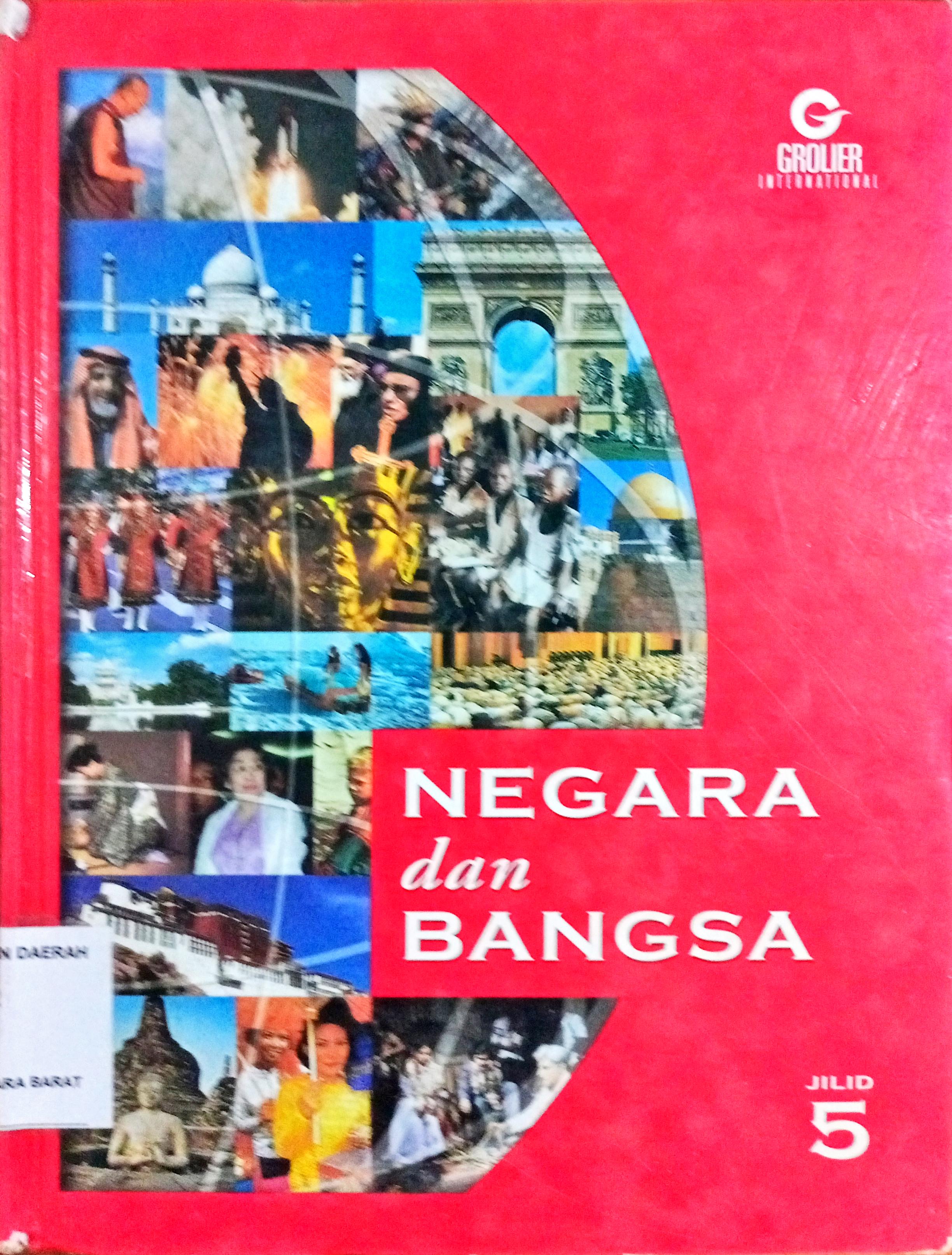 Cover Negara dan Bangsa jilid 5 :  Eropa