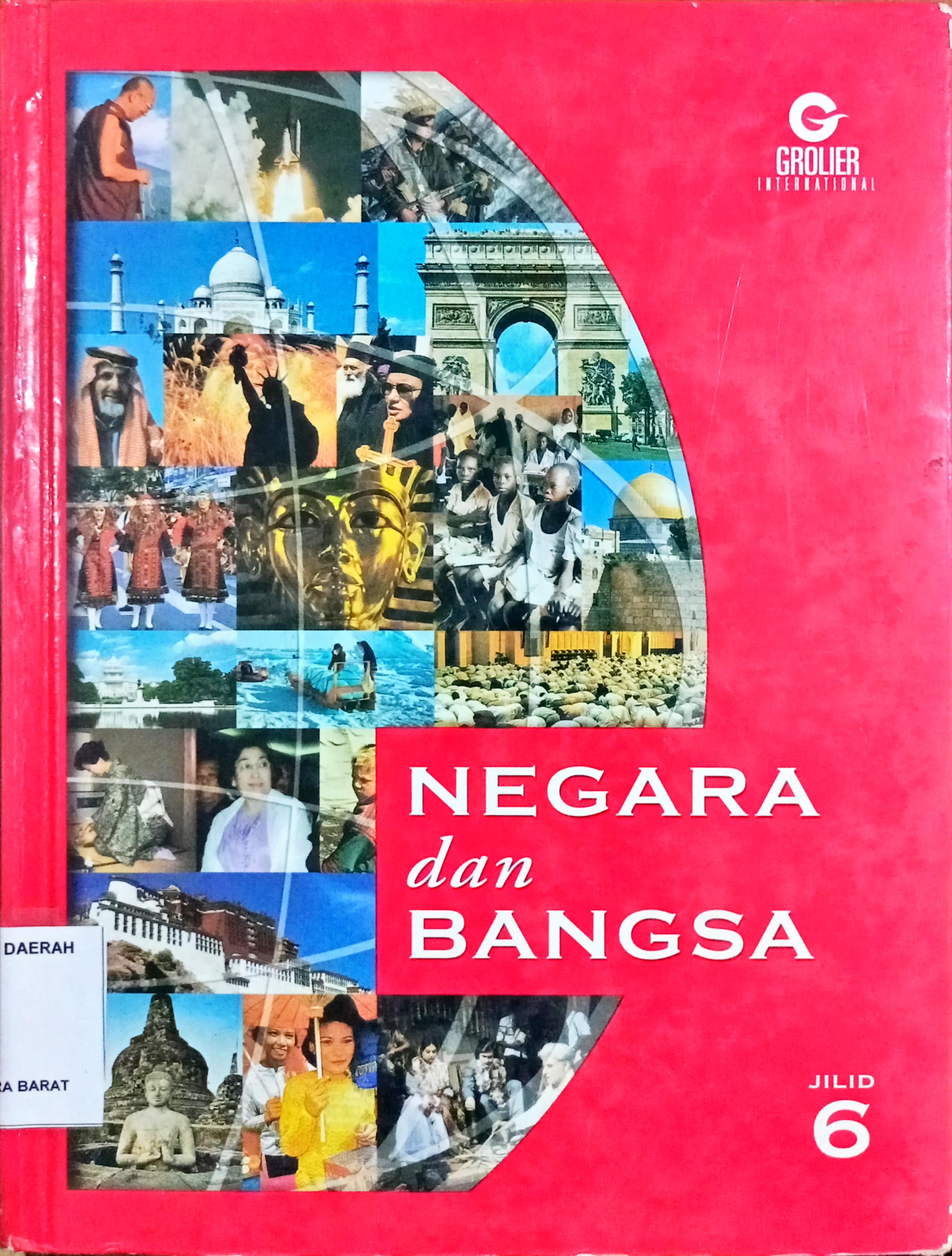 Cover Negara dan Bangsa jilid 6 :  Eropa