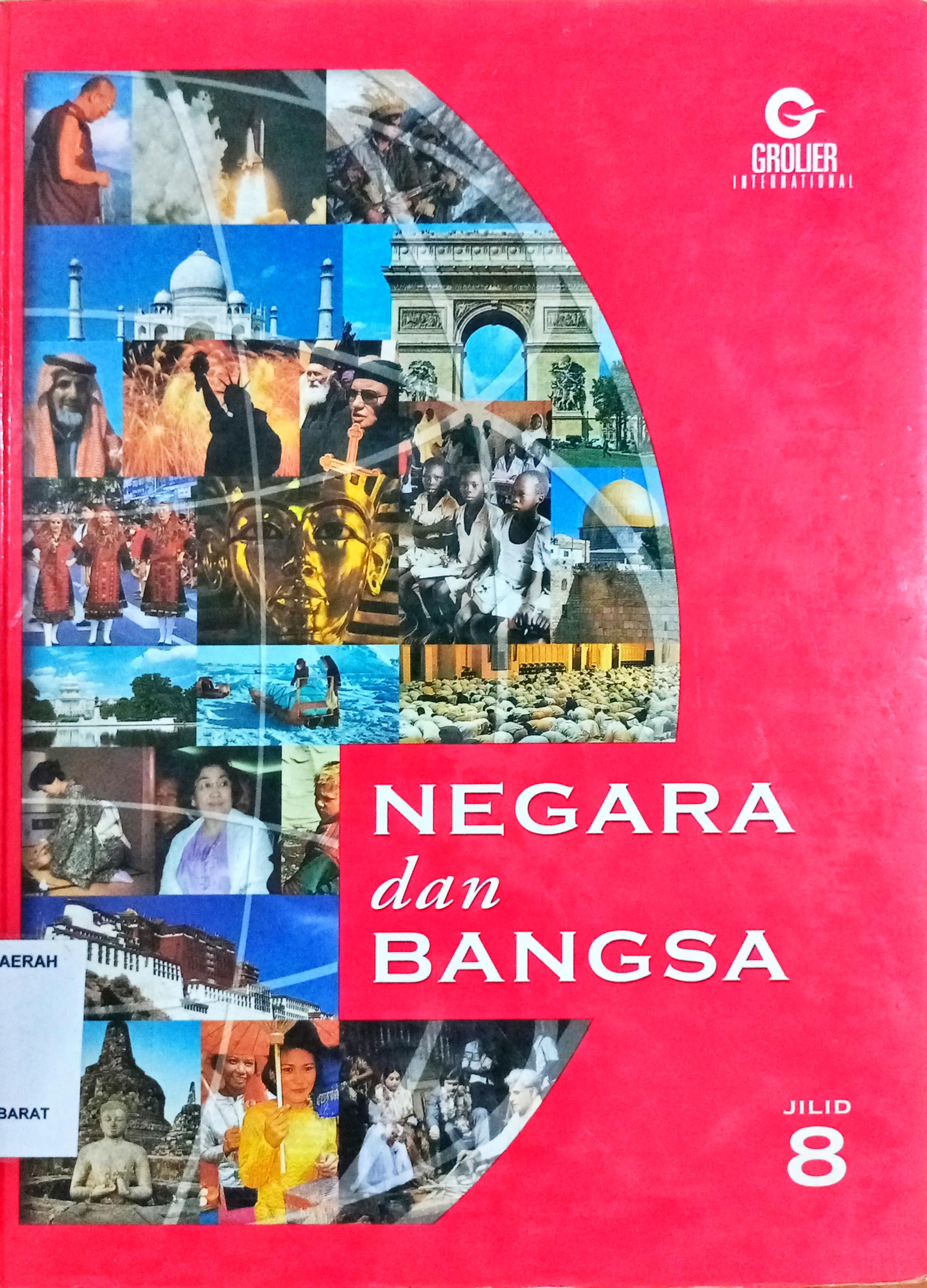 Cover Negara dan Bangsa jilid 8 :  Amerika Utara