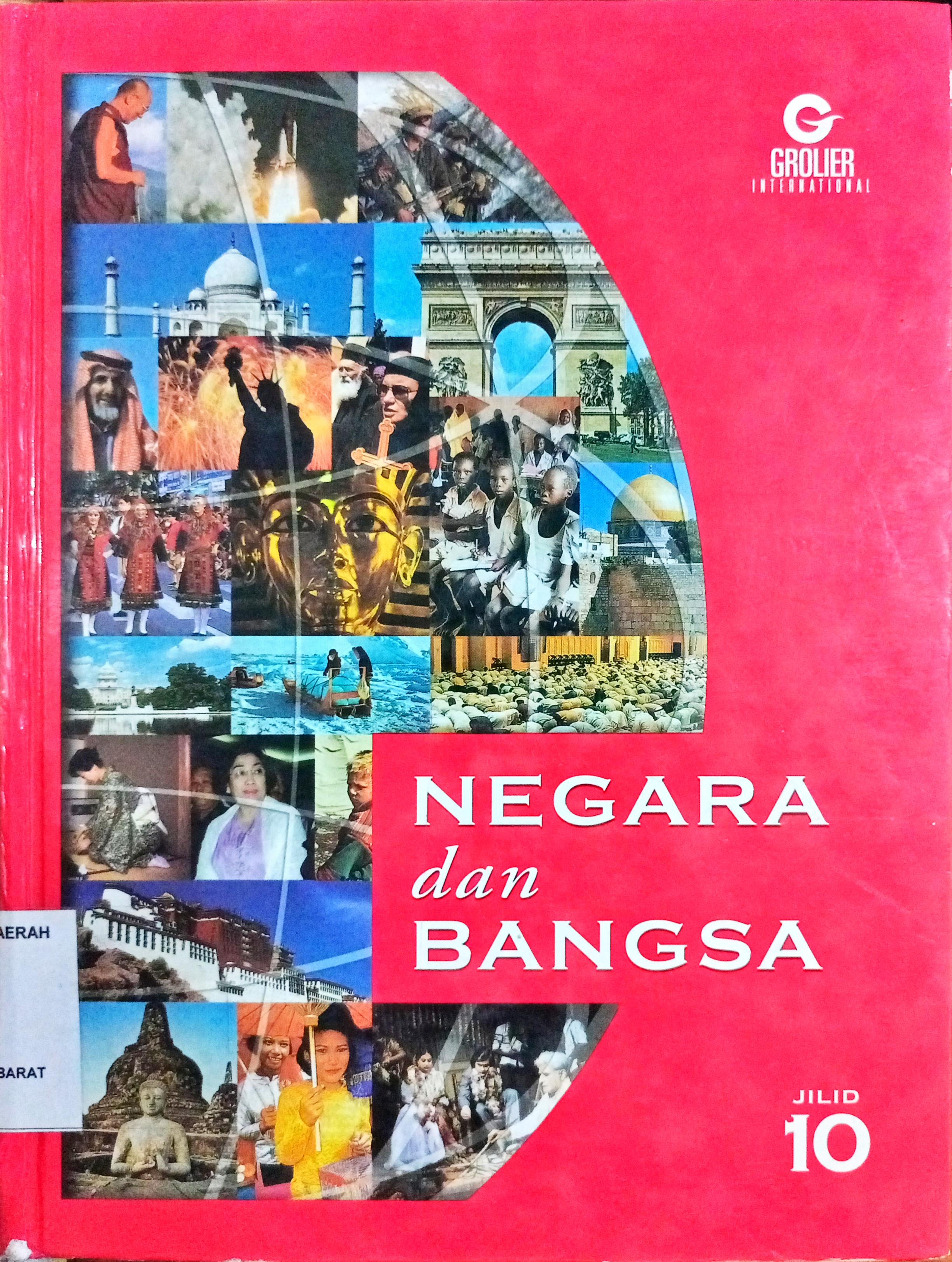 Cover Negara dan Bangsa jilid 10 :  Amerika Tengah - dan Amerika Selatan