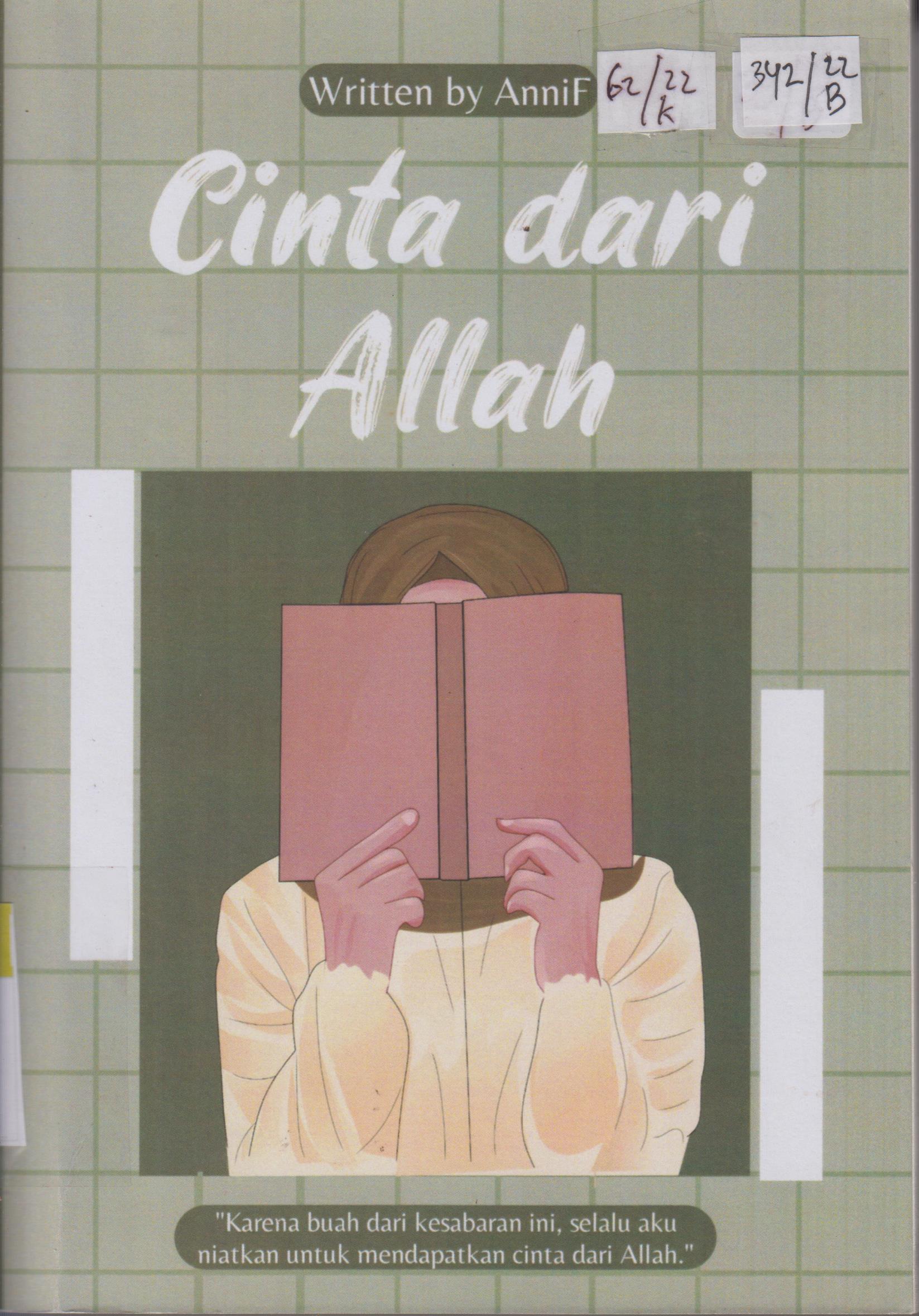 Cover Cinta dari Allah / Aninf