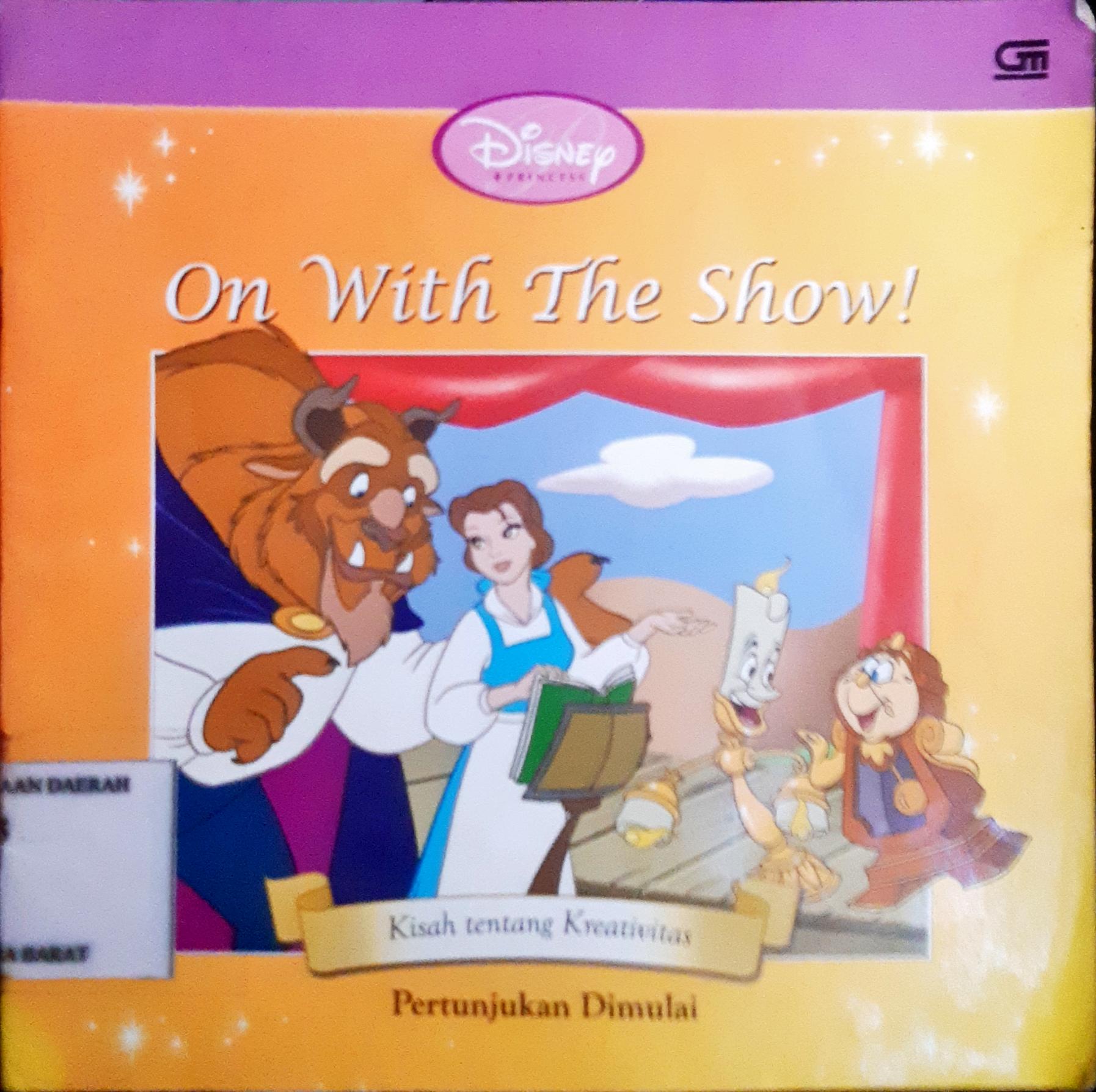 Cover On with the show :  Kisah tentang kreativitas pertujukan dimulai / Joane barka