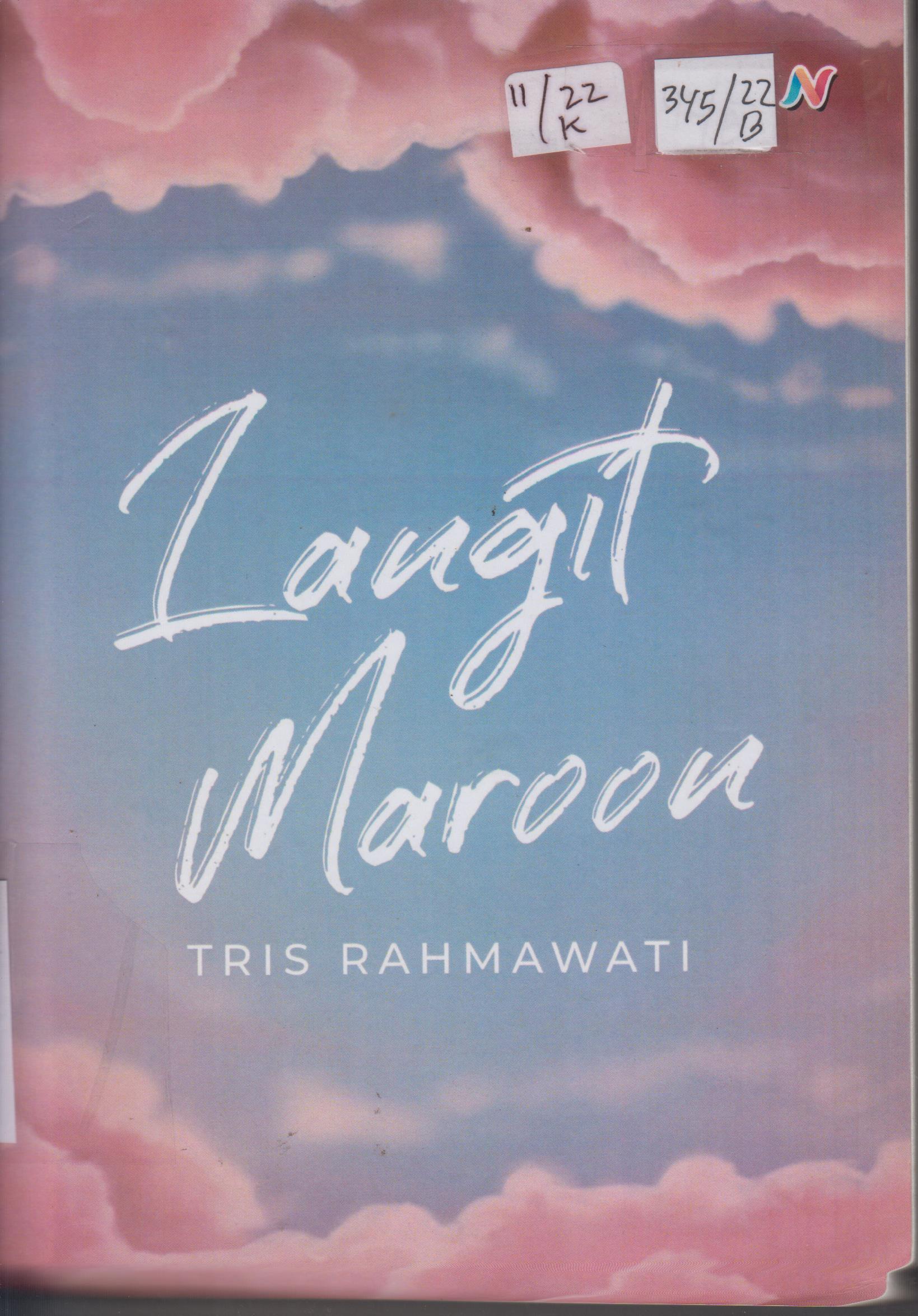 Cover Langit Maroon / Tris Rahmawati